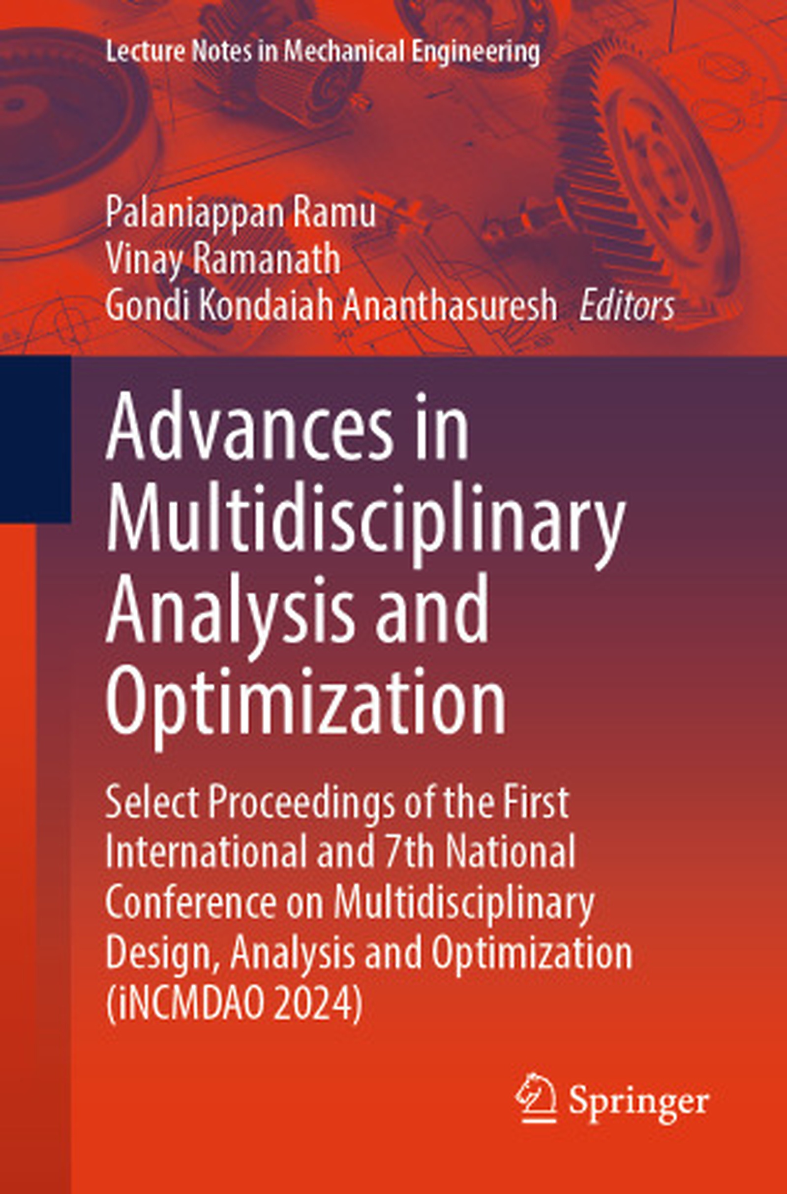 Cover of Advances in Multidisciplinary Analysis and Optimization